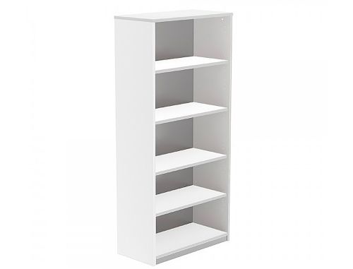 Armario rocada com cinco estantes serie store 195x90x45 cm acabamento aw04 branco/branco , Rocada , 150589 , 8427951062390